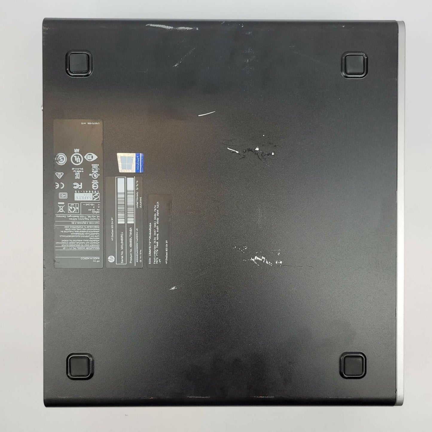 HP EliteDesk 800 G4 SFF Win 11 i5-8500 8GB RAM 128GB NVMe | Grade B | 17889