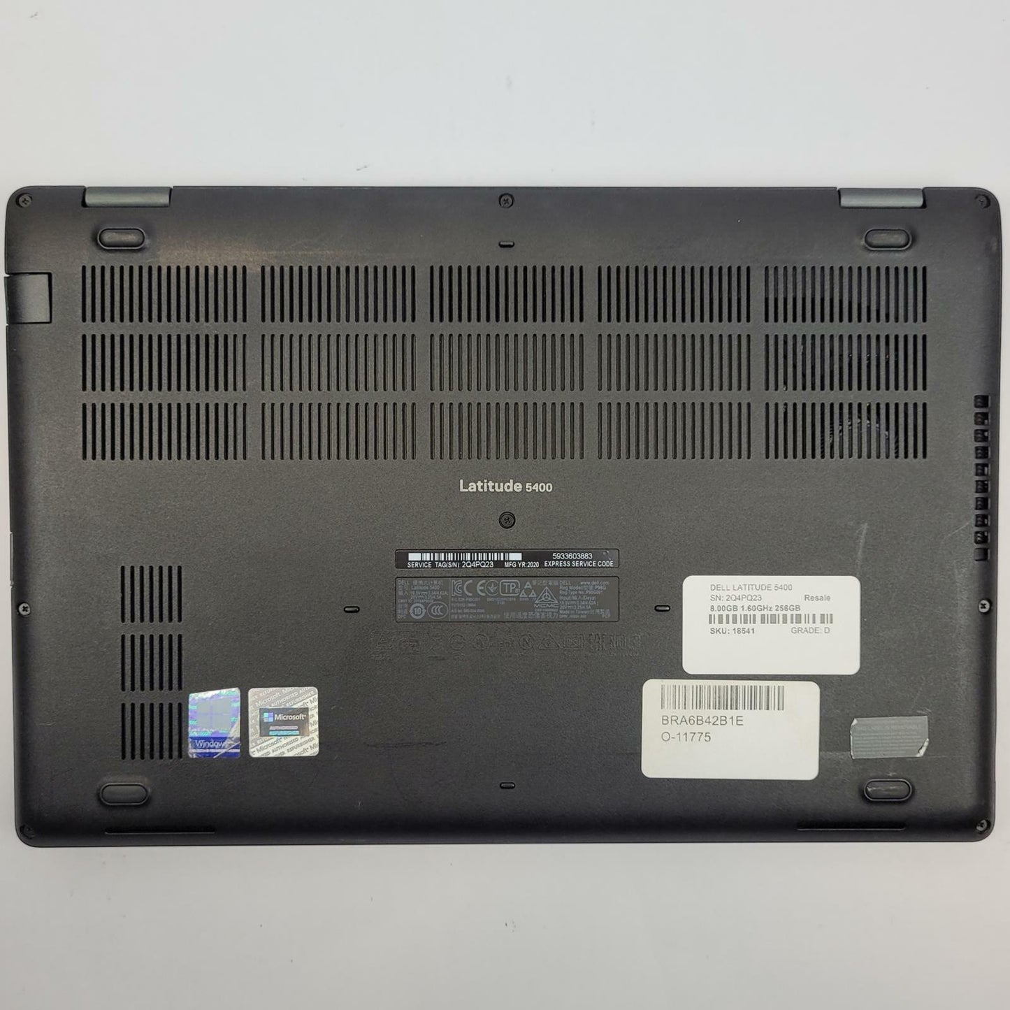 DELL LATITUDE 5400 Windows 11 Home Core i5 8365U 8GB RAM 256GB SSD | Grade D