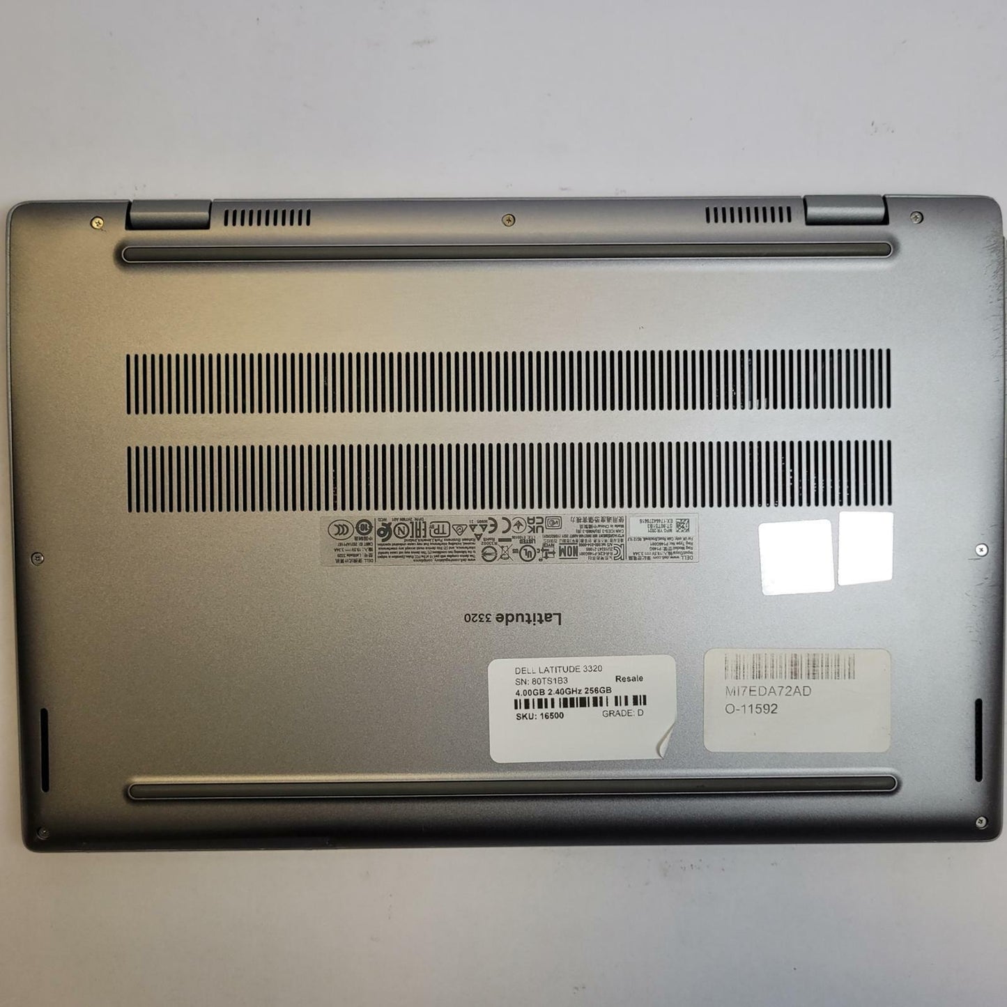 DELL LATITUDE 3320 Windows 11 Home Core i5 1135G7 8GB RAM 256GB NVME | Grade D