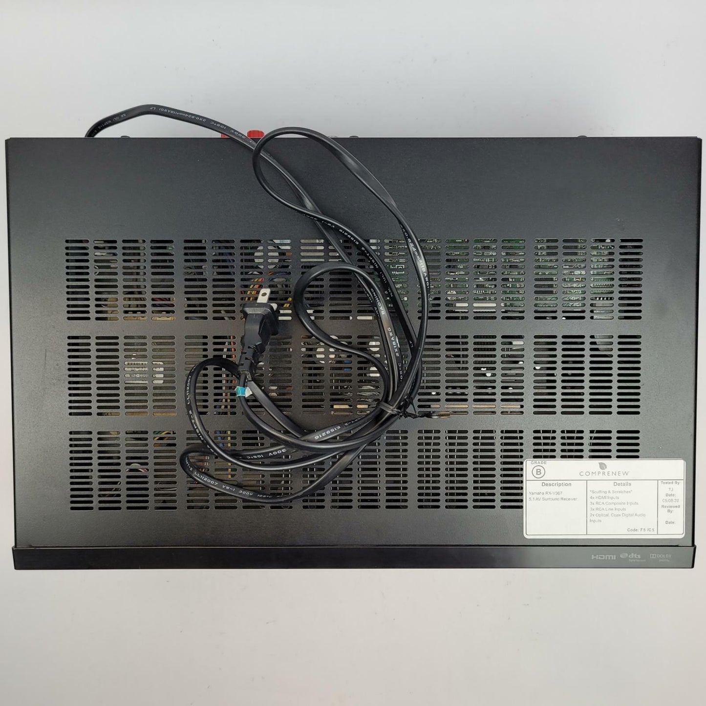 Yamaha RX-V367 5.1-Channel AV Receiver | Grade B