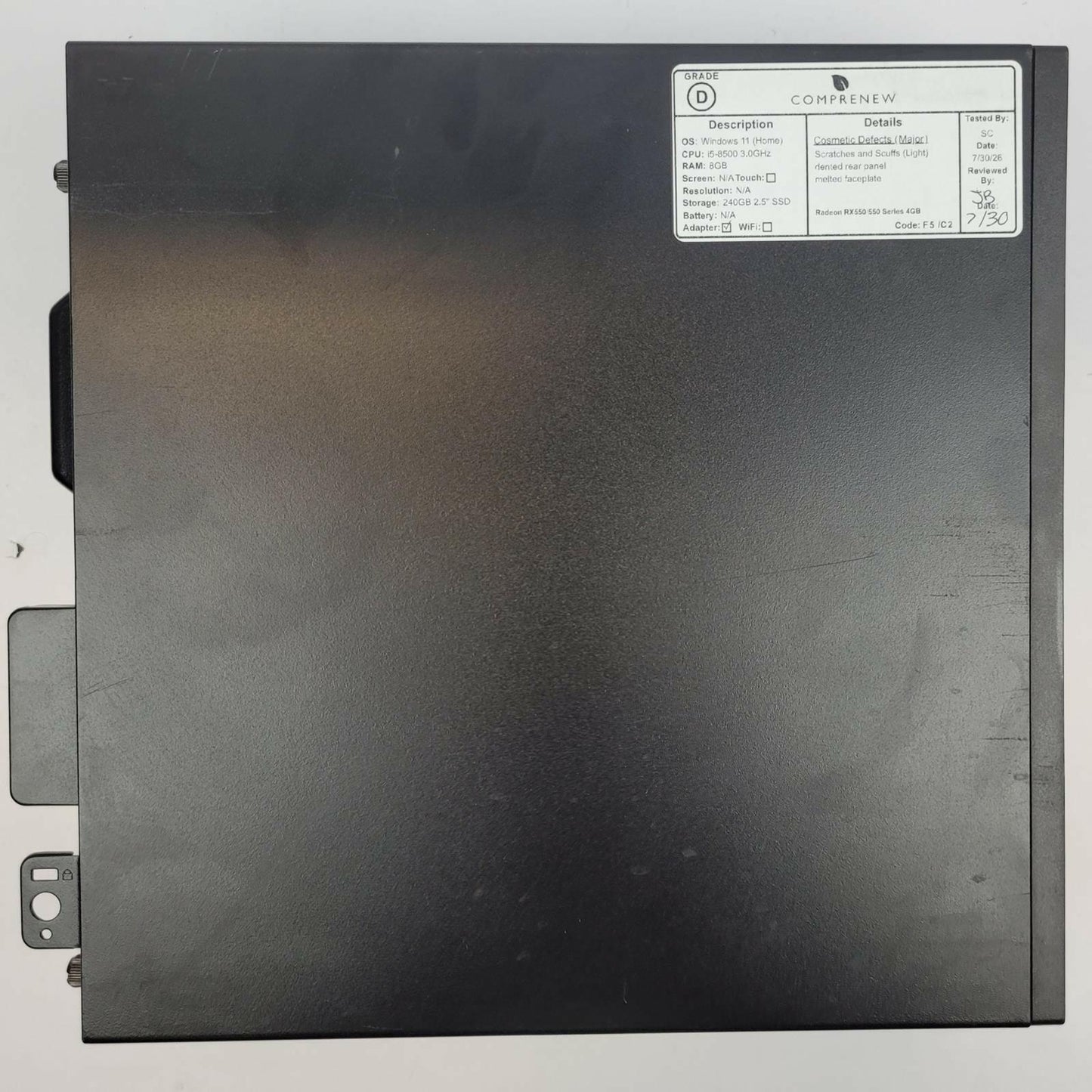 DELL OPTIPLEX 3060 Win 11 i5-8500 8GB RAM 240GB SSD | Grade D