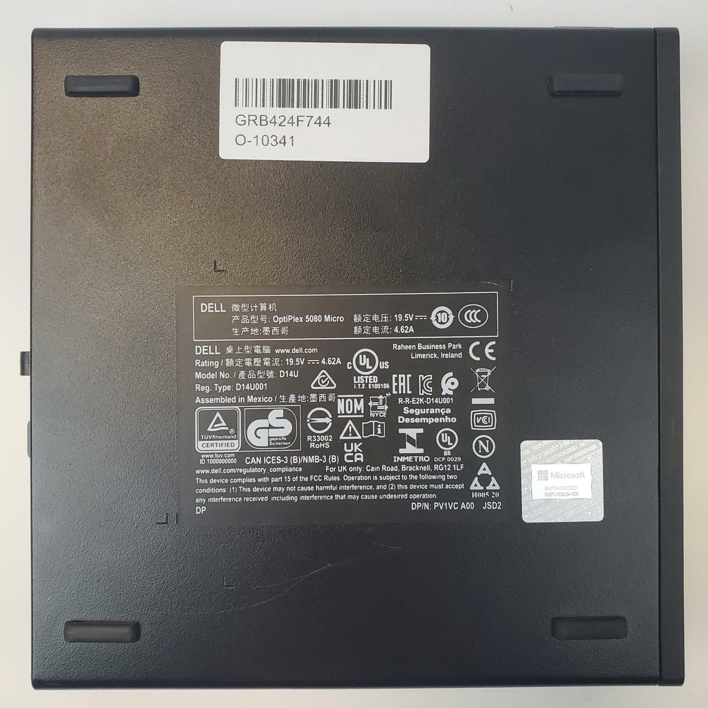 Dell OptiPlex 5080 Win 11 Home i5-10500T 16GB RAM 256GB NVMe | Grade B