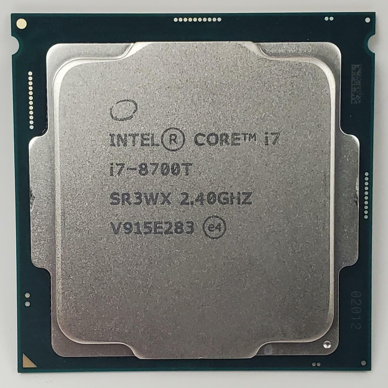 Intel Core i7-8700T SR3WX 2.40GHz Processor | Grade A