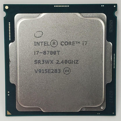 Intel Core i7-8700T SR3WX 2.40GHz Processor | Grade A