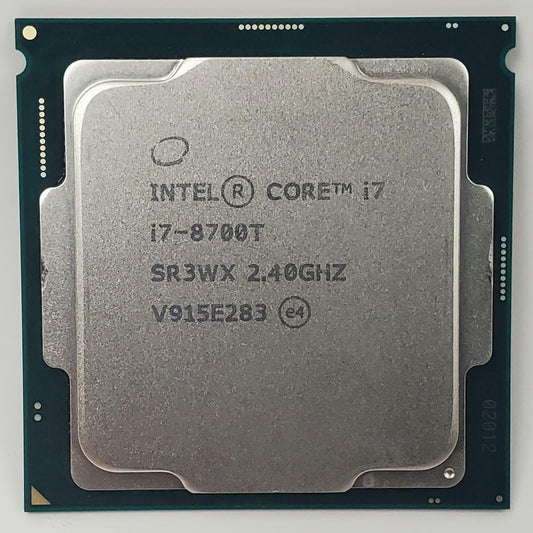 Intel Core i7-8700T SR3WX 2.40GHz Processor | Grade A