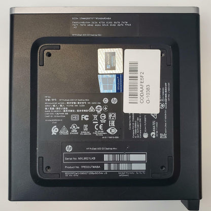HP ProDesk 600 G5 Win 11 Home i5-9500T 16GB RAM 256GB NVMe | Grade A