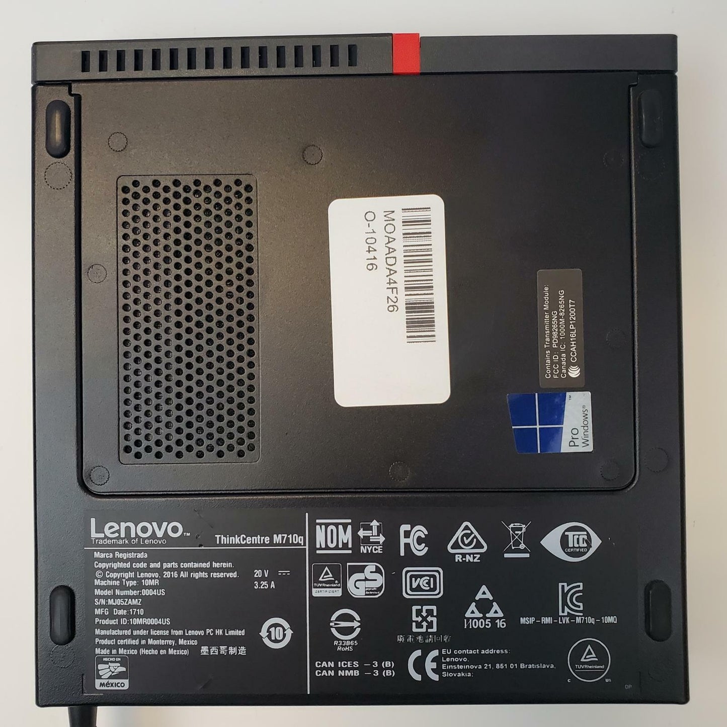 Lenovo ThinkCentre M710Q No OS i5-7500T 8GB RAM 256GB NVMe | Grade B
