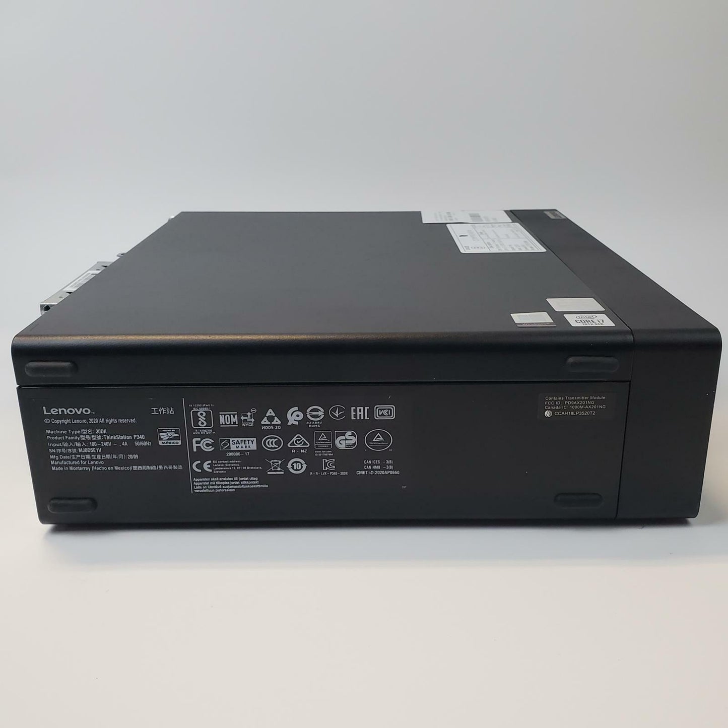 Lenovo ThinkStation P340 Win 11 Home i7-10700 32GB RAM 1TB NVMe | Grade B
