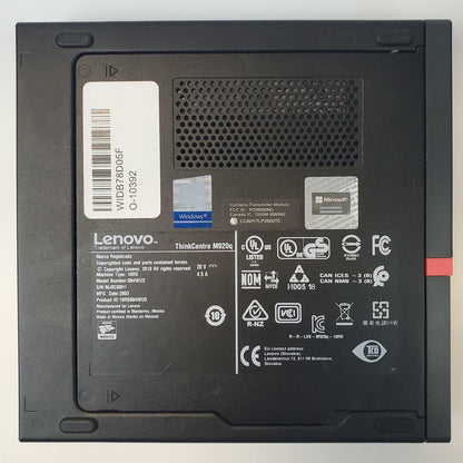 Lenovo ThinkCentre M920Q Win 11 Home i5-9500T 16GB RAM 256GB NVMe | Grade B