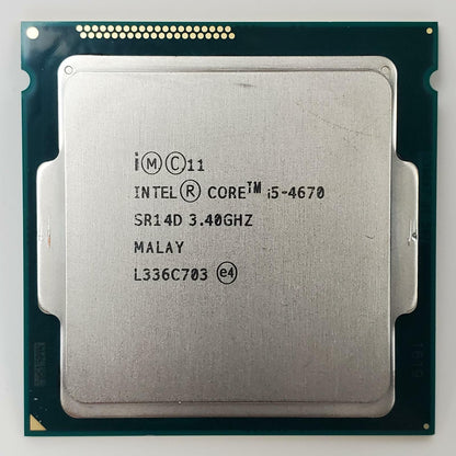 Intel Core i5-4670 SR14D 3.40GHz Processor | Grade A
