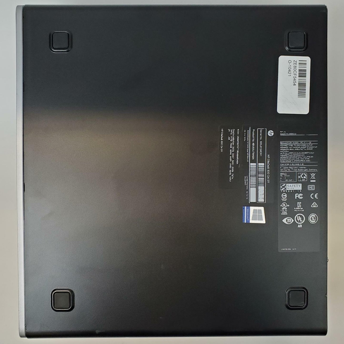 HP EliteDesk 800 G4 Win 11 Home i7-8700 32GB RAM 256GB NVMe 4GB GPU | Grade C