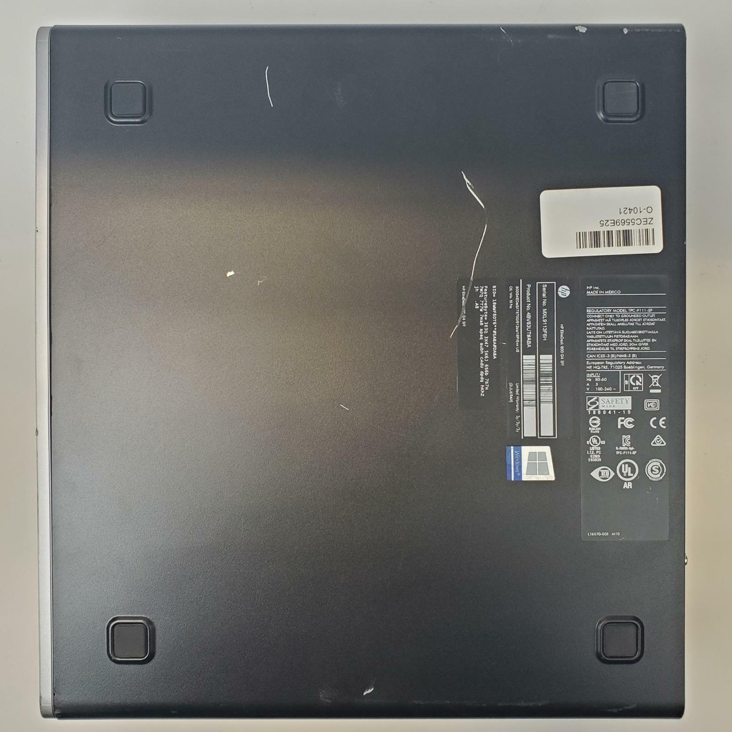 HP EliteDesk 800 G4 Win 11 Home i7-8700 32GB RAM 256GB NVMe 4GB GPU | Grade B