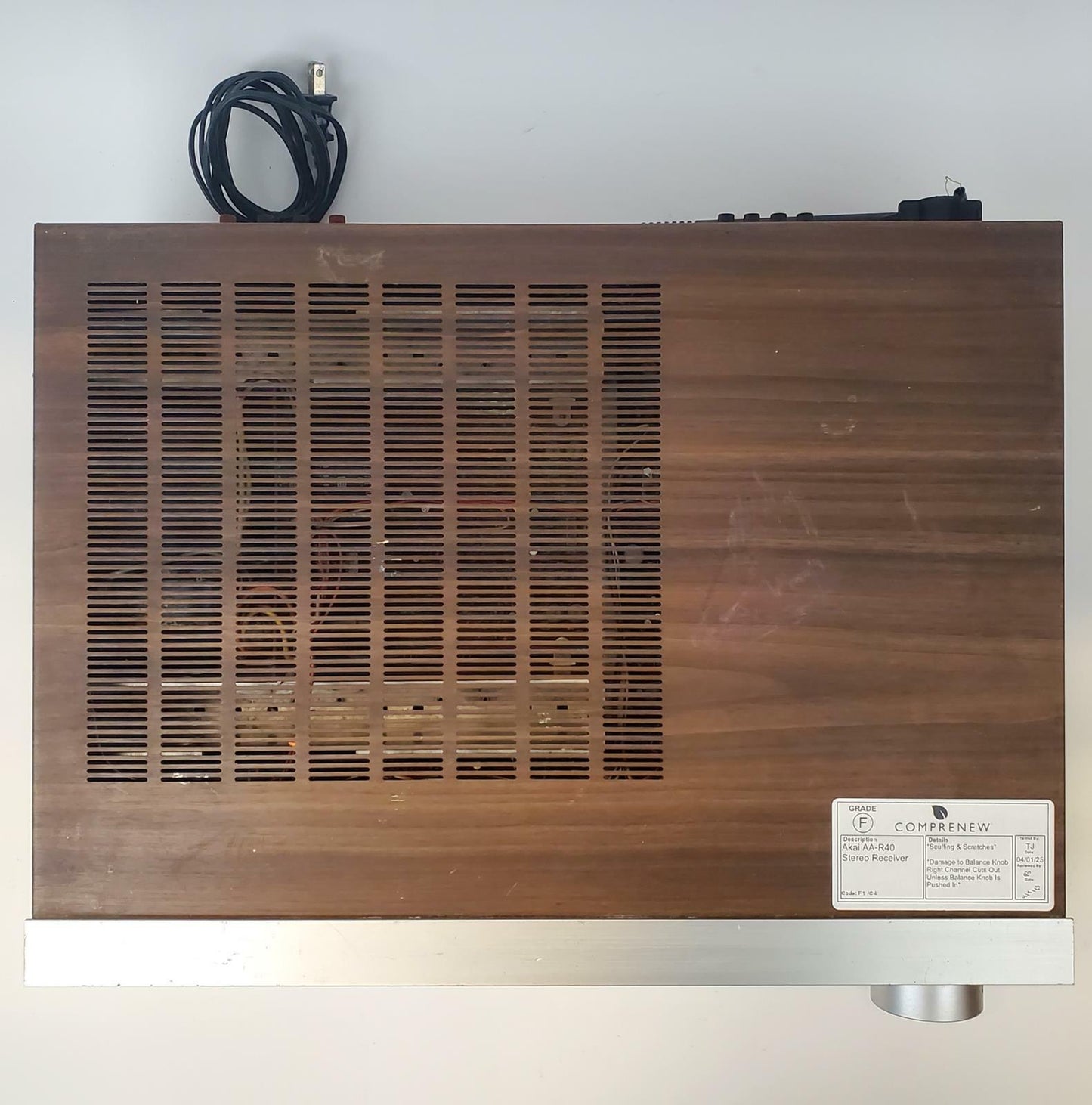 Akai AA-R40 Stereo Receiver | Grade F