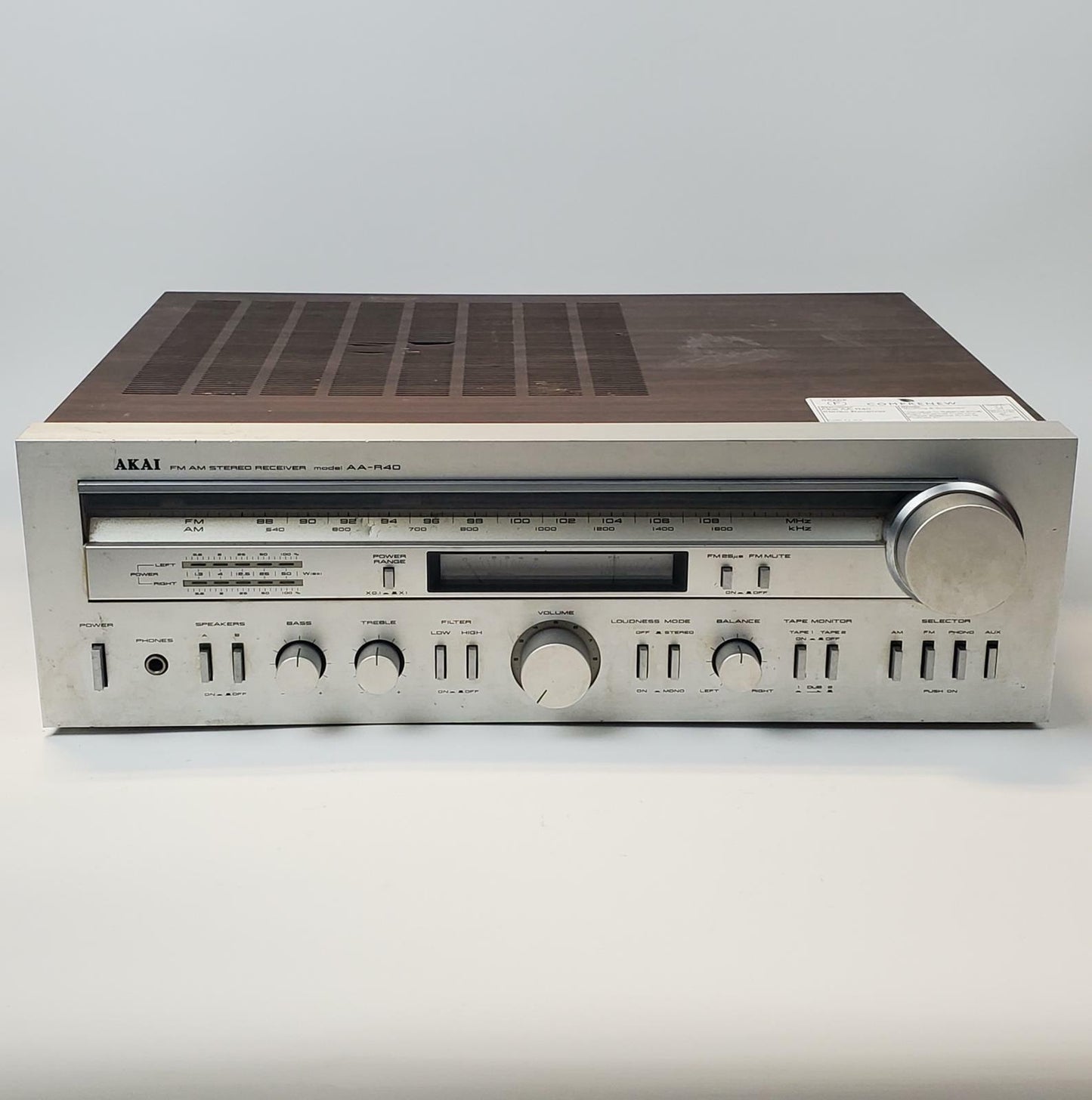 Akai AA-R40 Stereo Receiver | Grade F