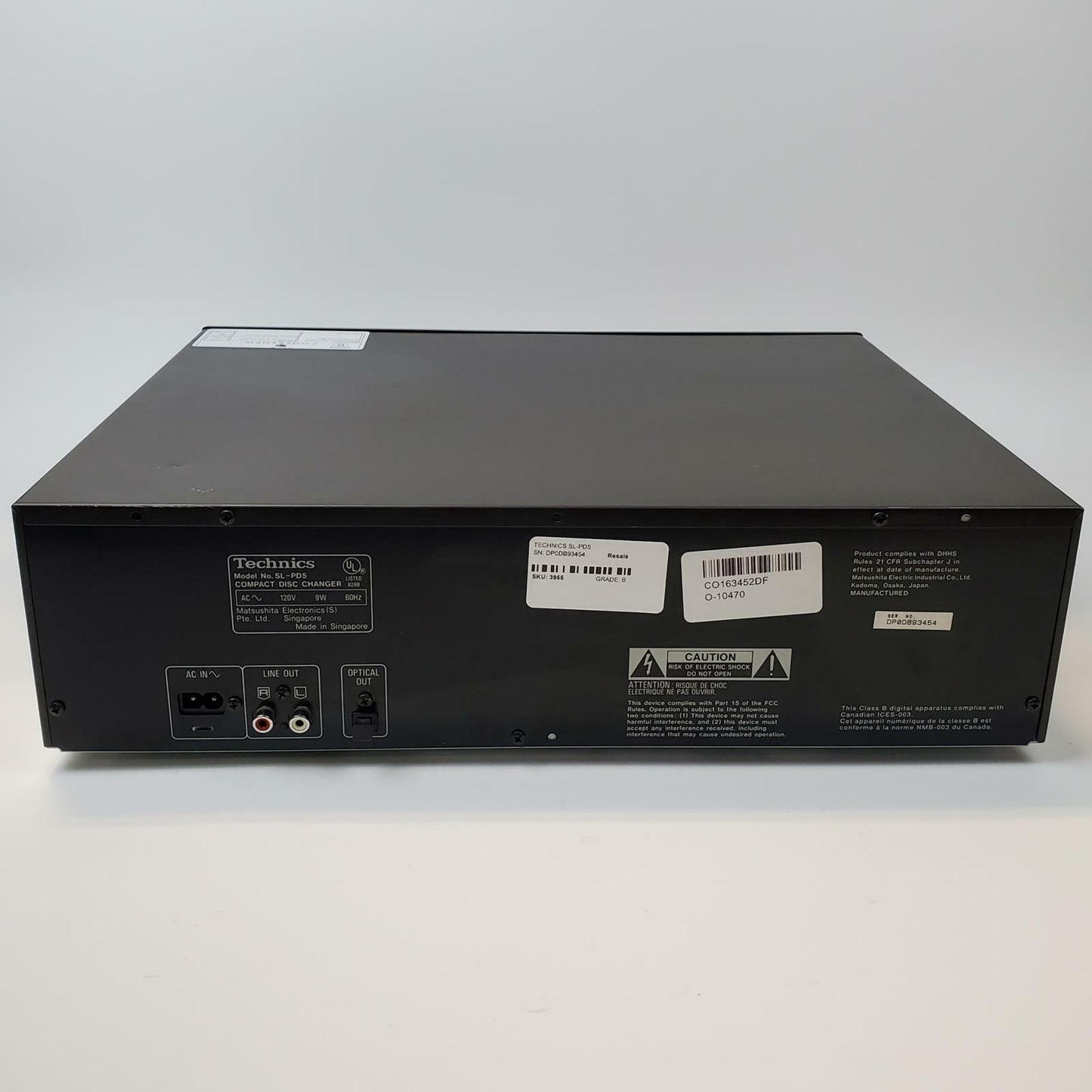 Technics SL-PD5 5-Disc CD Changer | Grade B