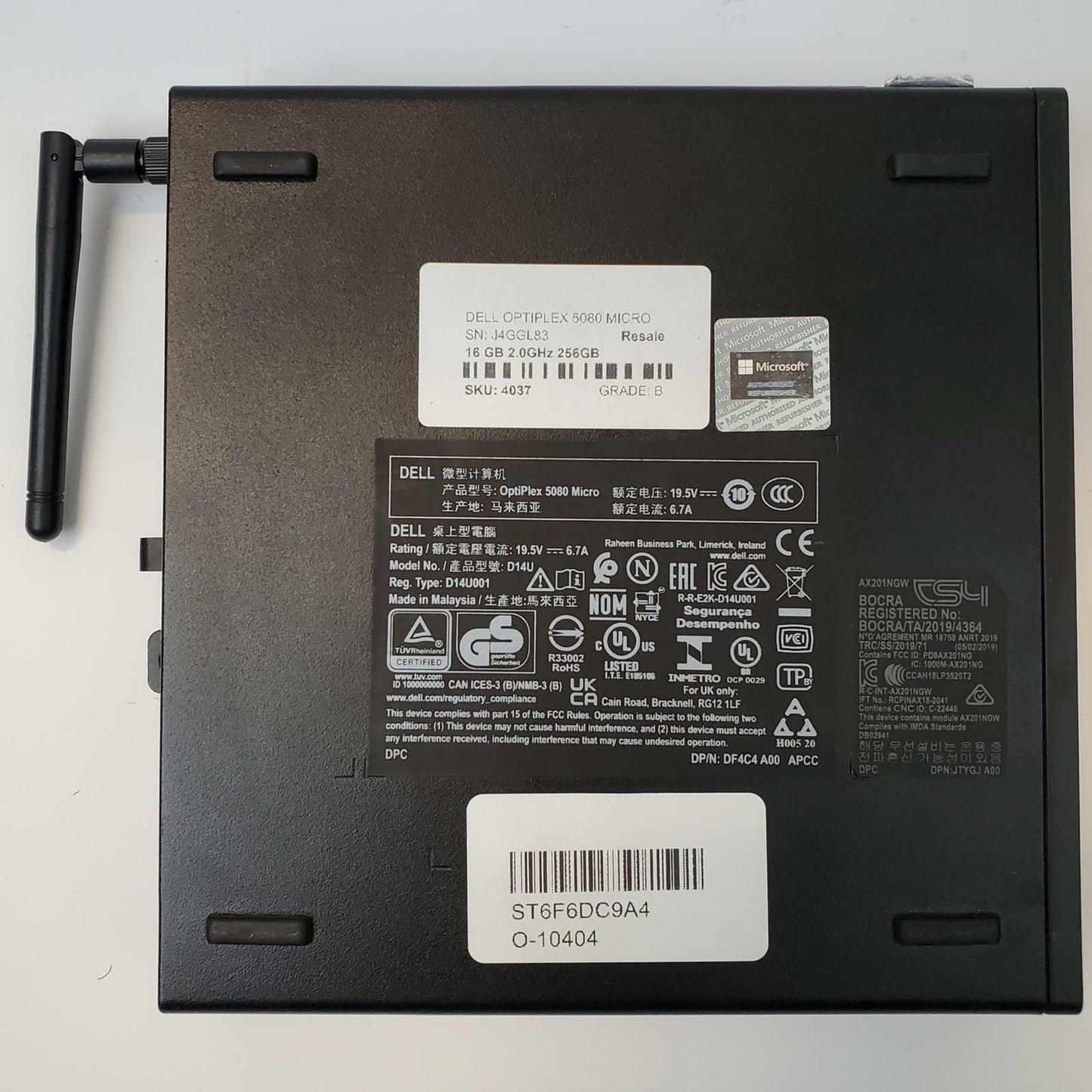 Dell OptiPlex 5080 Win 11 Home i7-10700T 16GB RAM 256GB NVMe | Grade B