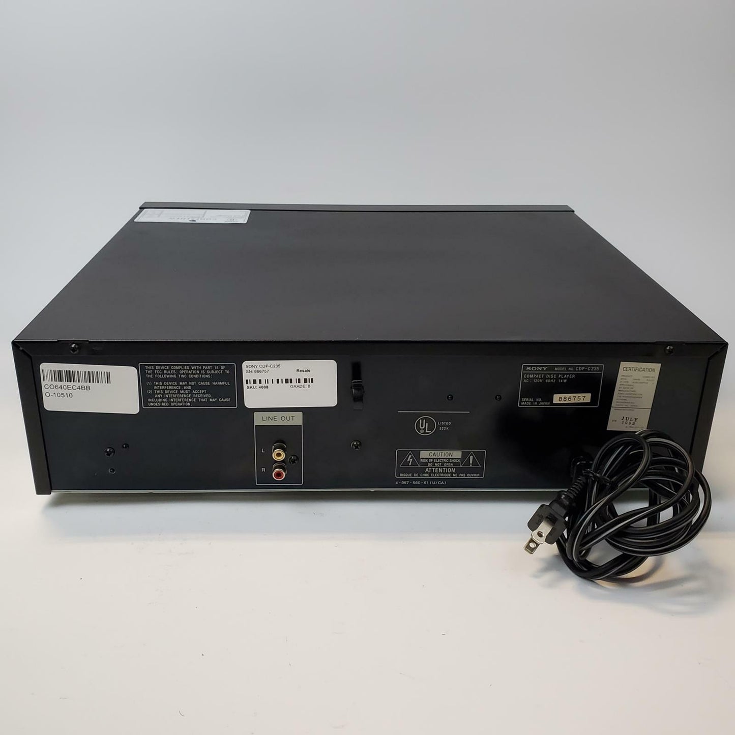 Sony CDP-C235 5-CD Changer | Grade B