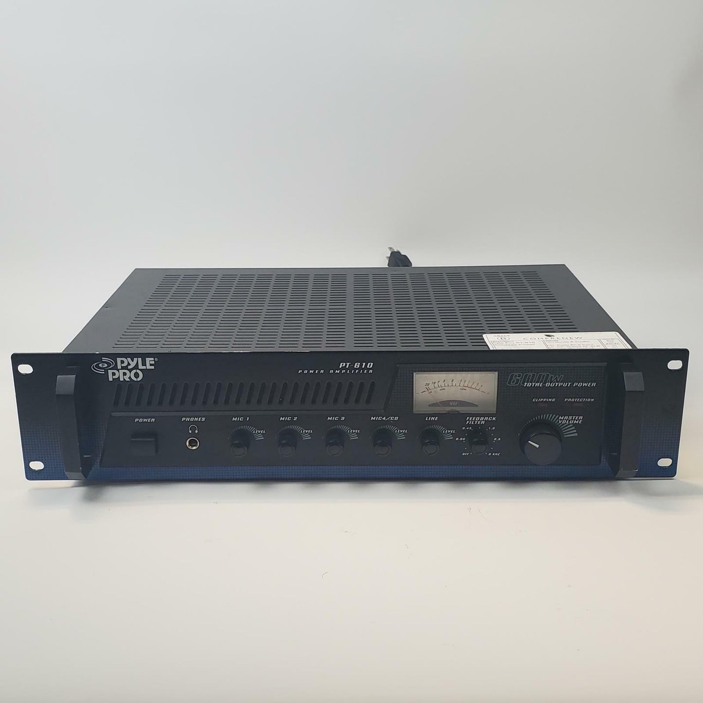 Pyle Pro PT-610 600W Power Amplifier | Grade B