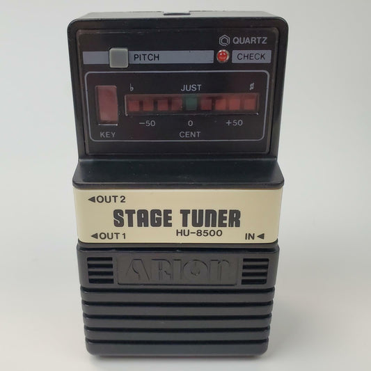 Arion HU-8500 Quartz Stage Tuner Pedal | Grade B