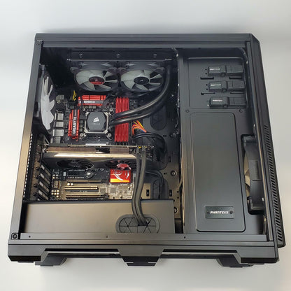 Custom EVGA PC Tower Win 10 Home i5-4690K 32GB RAM 256GB NVMe 6GB GPU | Grade A
