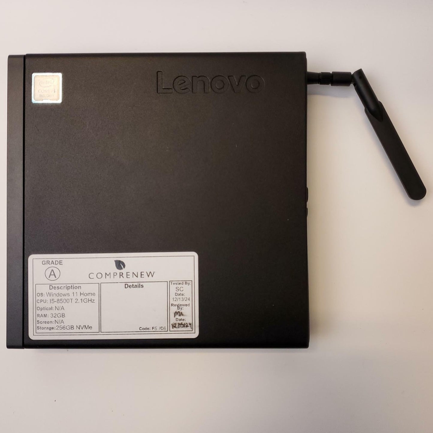 Lenovo ThinkCentre M720Q Win 11 Home i5-8500T 32GB RAM 256GB NVMe | Grade A