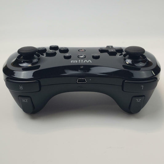 Nintendo WUP-005 Wii U Pro Black Wireless Controller | Grade B