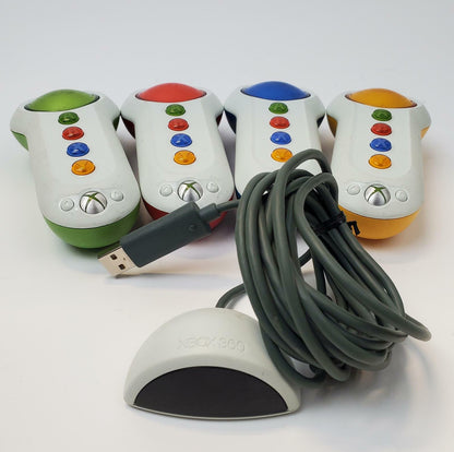 Microsoft Xbox 360 Scene It? Big Button Controllers & IR Sensor Bundle | Grade B