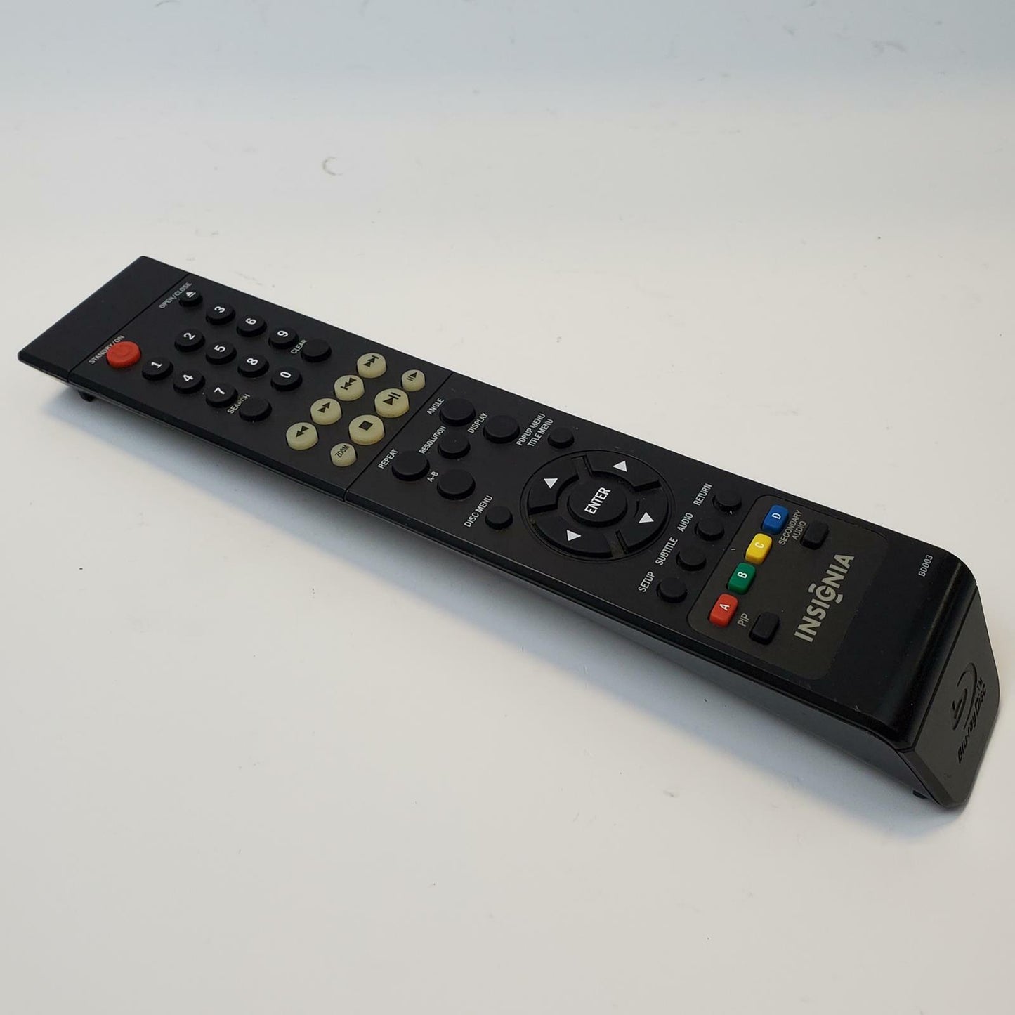 Insignia NS-BRDVD4 Blu-Ray/DVD Player w/ Remote | Grade B