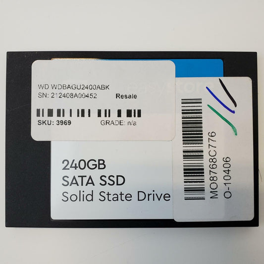 Western Digital WDBAGU2400ABK 240GB 2.5" SATA SSD | Grade