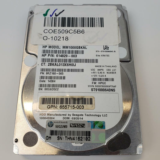 Samsung ST500LM012 1TB 2.5" SATA Internal HDD | Grade A