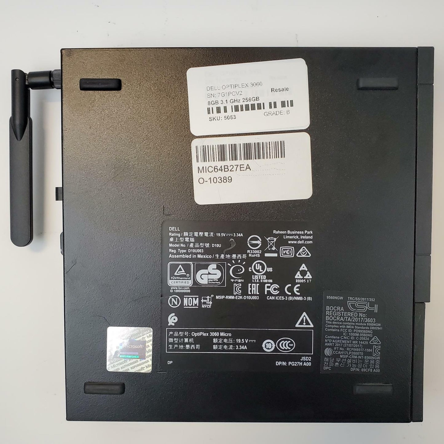 Dell OptiPlex 3060 Win 11 Home i3-8100T 8GB RAM 256GB M.2 | Grade B