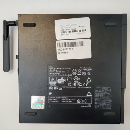 Dell OptiPlex 3060 Win 11 Home i3-8100T 8GB RAM 256GB M.2 | Grade B