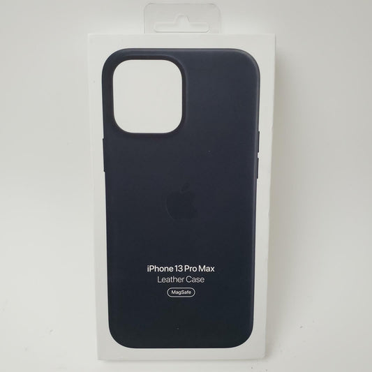Apple iPhone 13 Pro Max MM1R3ZM/A MagSafe Leather Case (Midnight) | Grade A