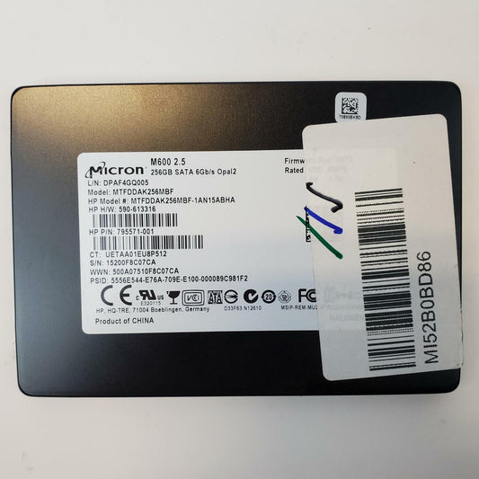 MICRON MTFDDAK256MBF 256GB 2.5" SATA Internal SSD | Grade A