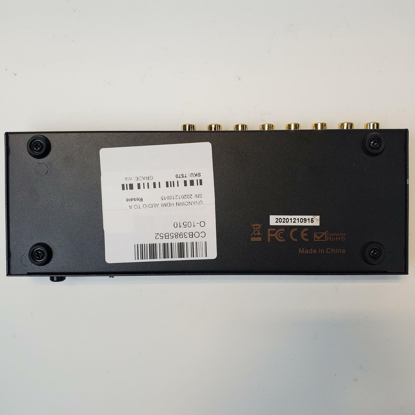 HDMI Digital Audio to Analog Converter | Grade B