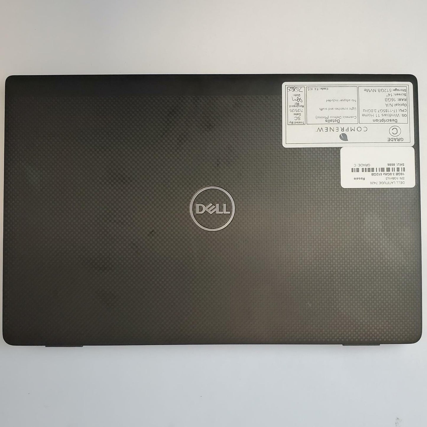DELL LATITUDE 7420 Win 11 Home i7-1185G7 16GB RAM 512GB NVME | Grade C