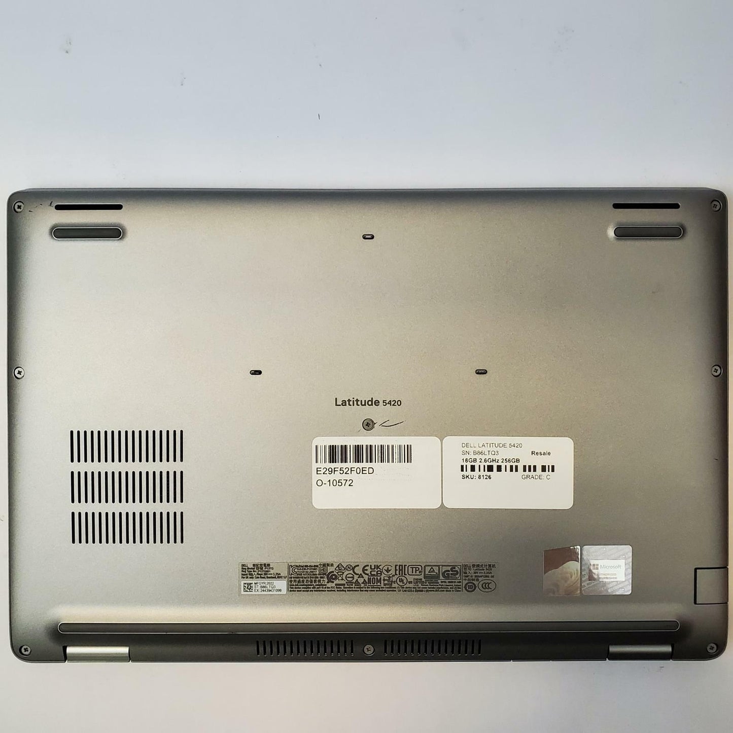 DELL LATITUDE 5420 Win 11 Home i5-1145G7 16GB RAM 256GB NVME | Grade C | 8126