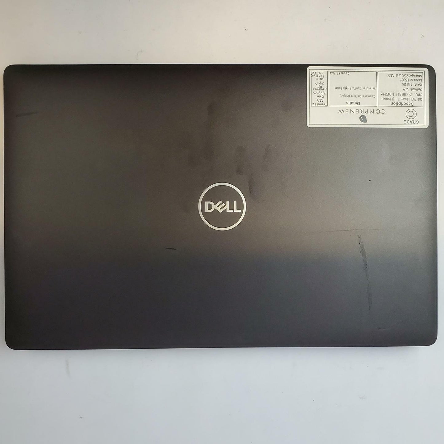 DELL LATITUDE 5500 Win 11 Home I7-8665U 16GB RAM 250GB M.2 | Grade C | 8163