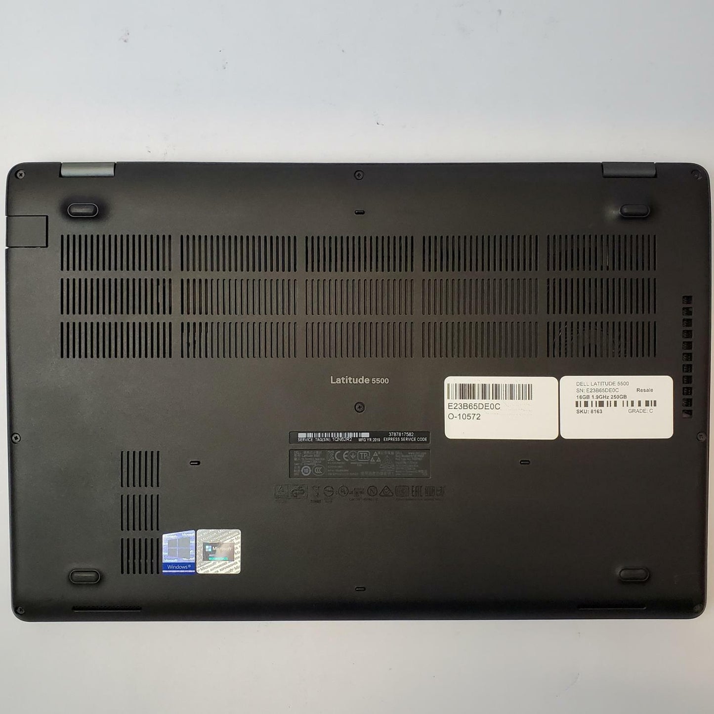 DELL LATITUDE 5500 Win 11 Home I7-8665U 16GB RAM 250GB M.2 | Grade C | 8163