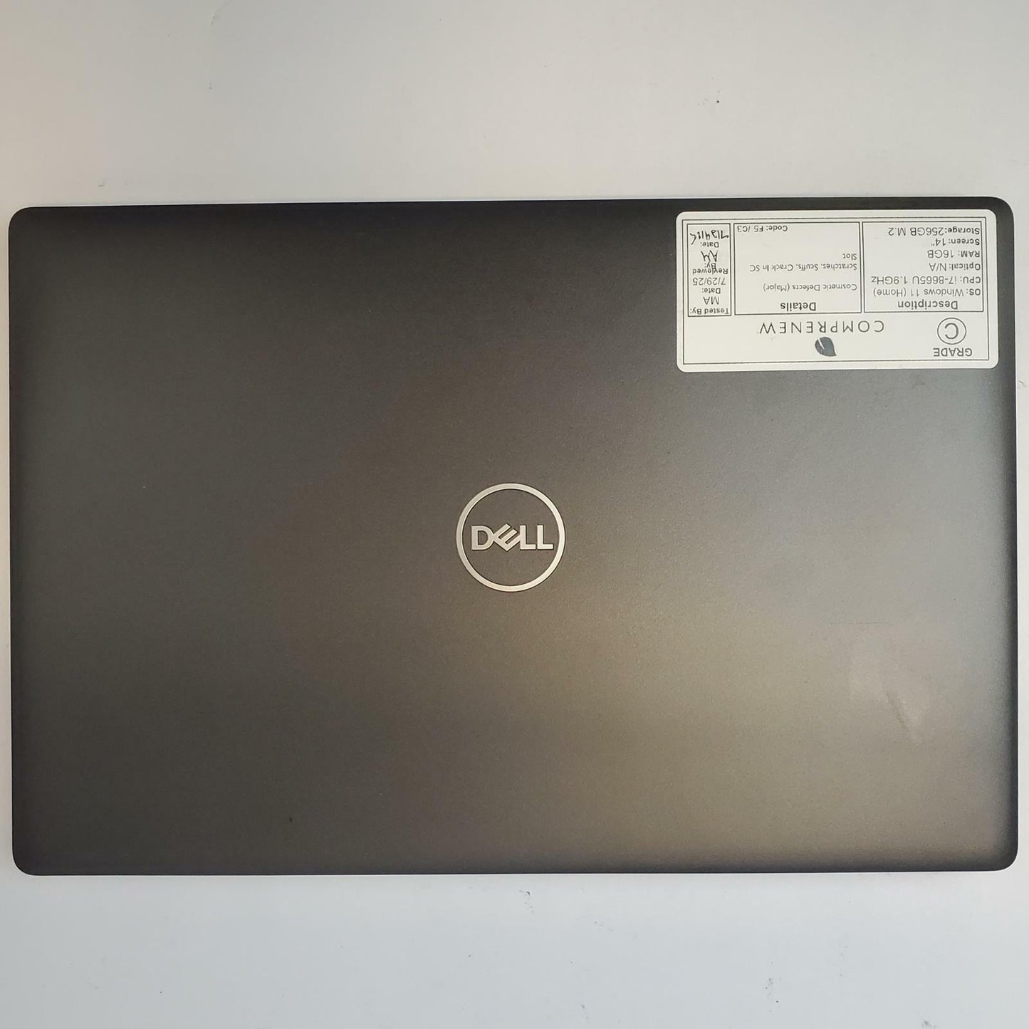 DELL LATITUDE 5400 Win 11 Home I7-8665U 16GB RAM 256GB M.2 | Grade C | 8155