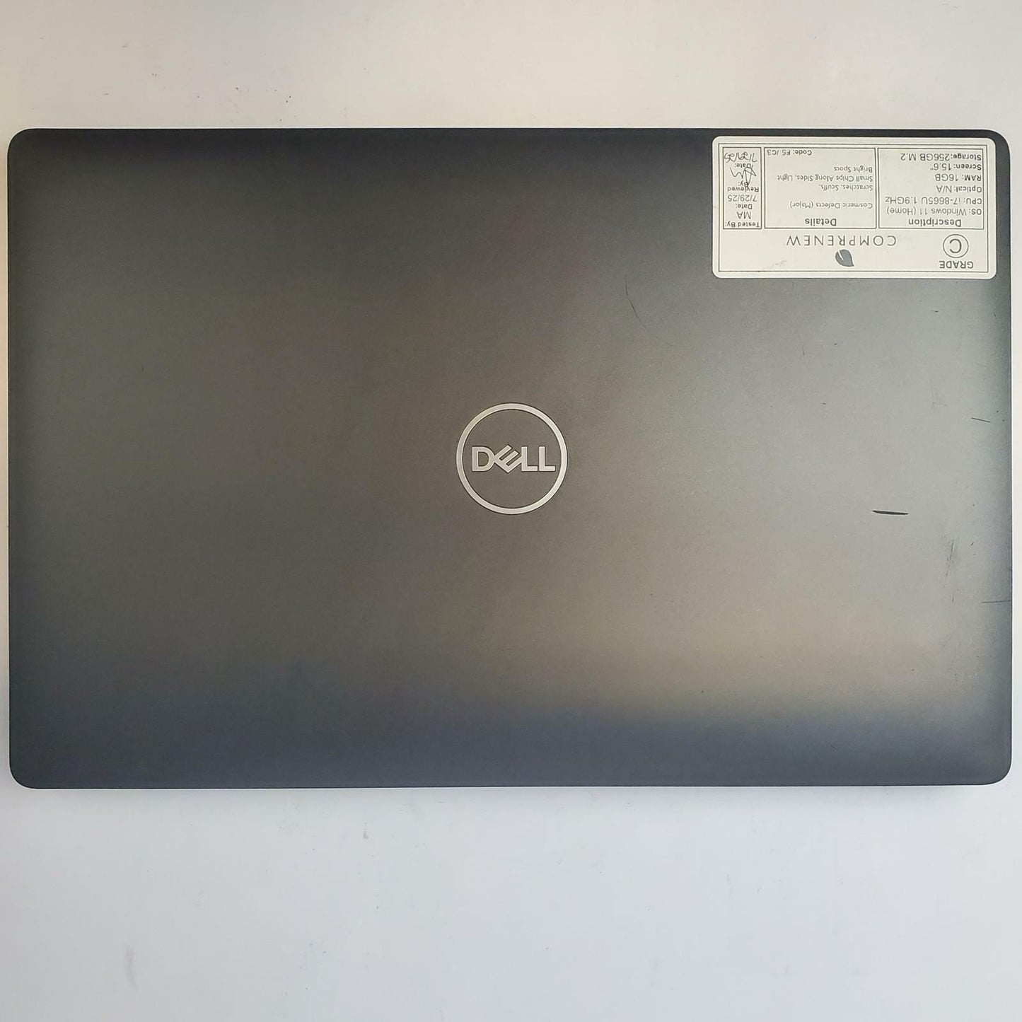 DELL LATITUDE 5500 Win 11 Home I7-8665U 16GB RAM 256GB M.2 | Grade C | 8158