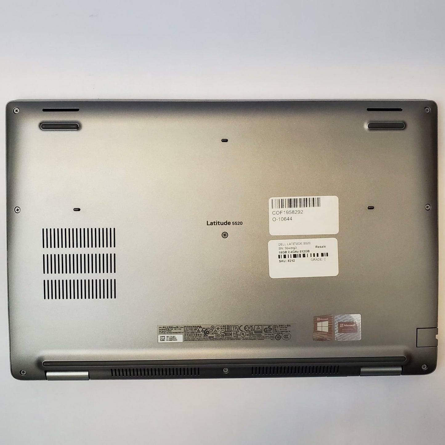 DELL LATITUDE 5520 Win 11 Home I5-1135G7 16GB RAM 512GB NVME | Grade C