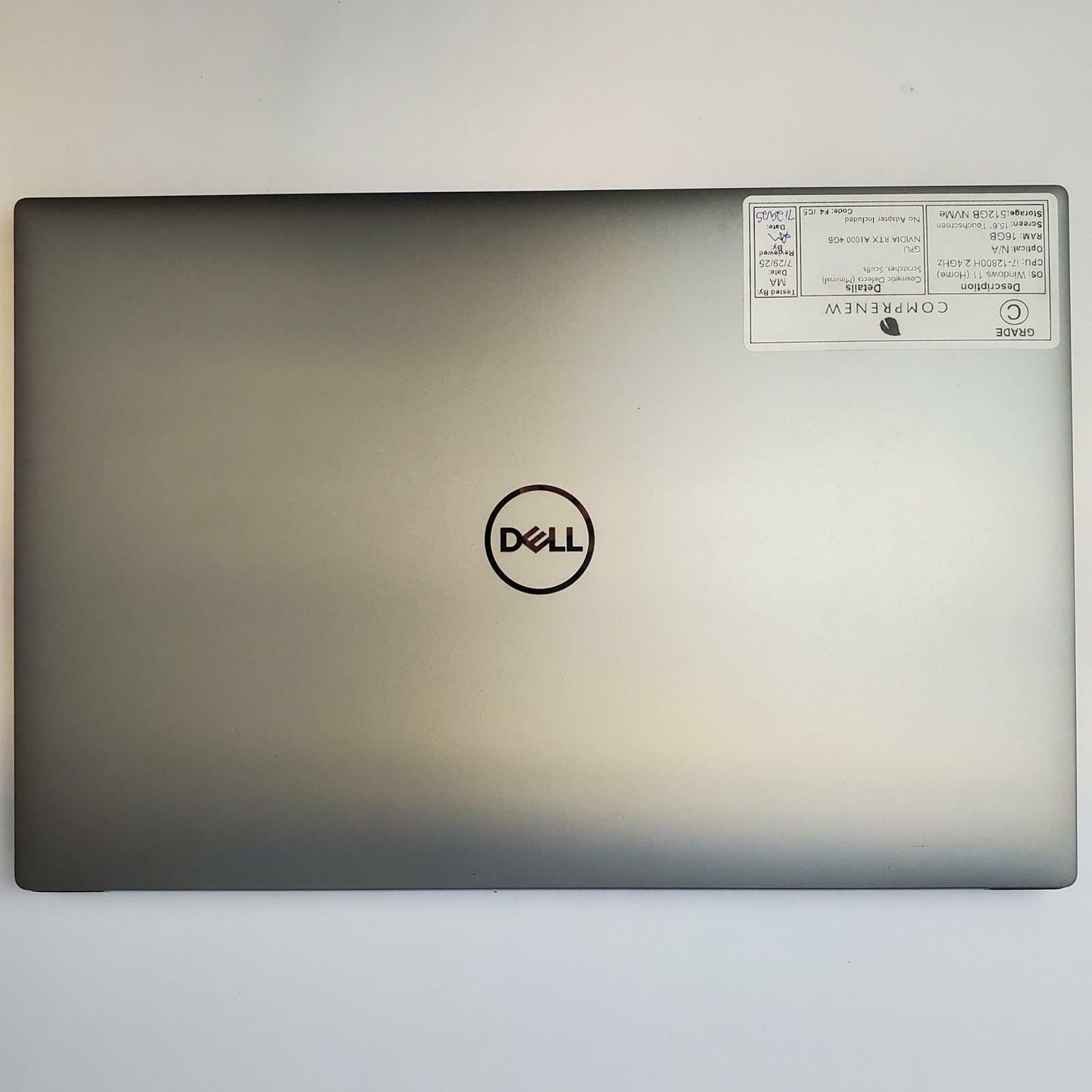 DELL PRECISION 5570 Win 11 Home i7-12800H 16GB RAM 512GB NVME | Grade C