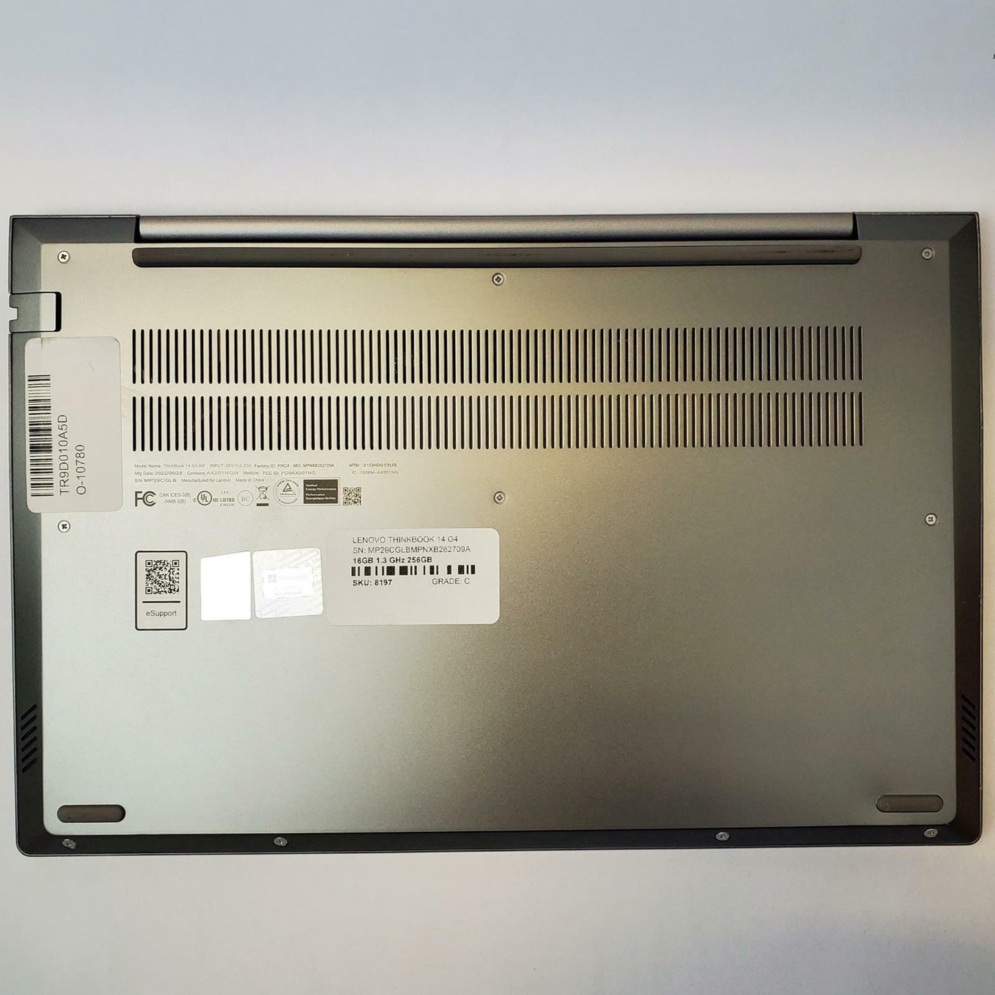 LENOVO THINKBOOK 14 G4 Win 11 Home I5-1235U 16GB RAM 256GB NVME | Grade C