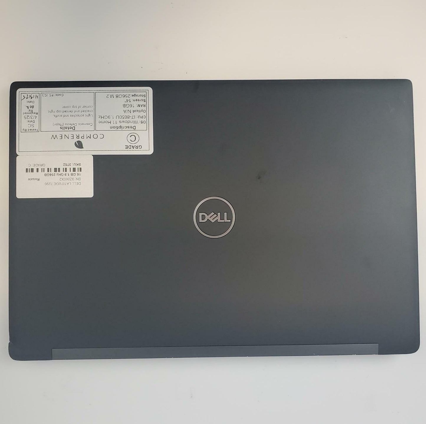 Dell Latitude 7290 Win 11 Home i7-8650U 16GB RAM 256GB M.2 | Grade C