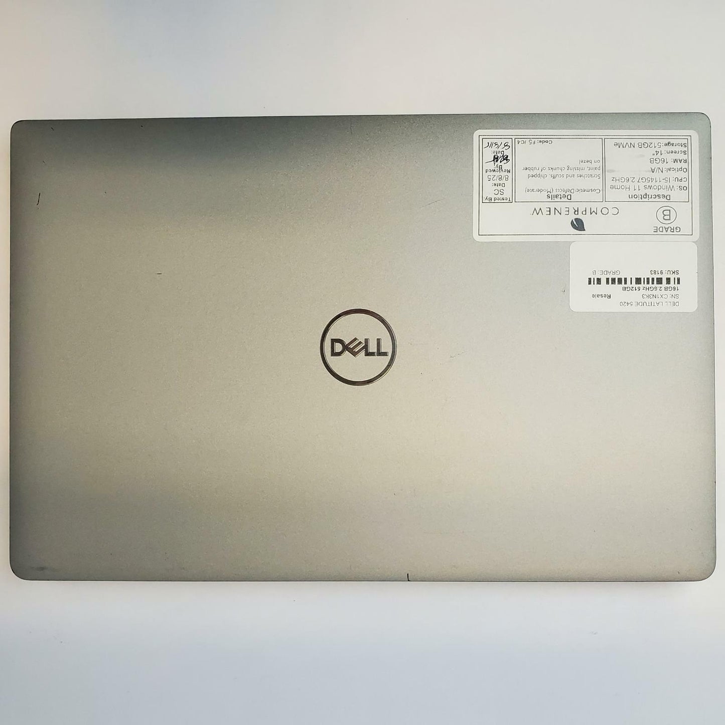 DELL LATITUDE 5420 Win 11 Home I5-1145G7 16GB RAM 512GB NVME | Grade B