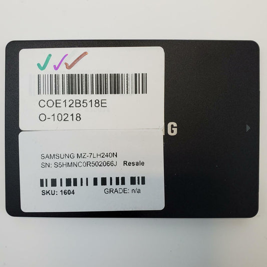 Samsung MZ-7LH240N 240GB 2.5" SATA Internal SSD | Grade A