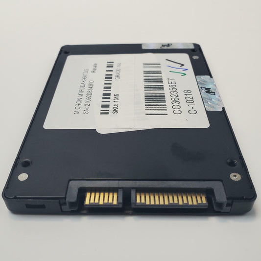 Micron MTFDDAK960TDS 960GB 2.5" SATA Internal SSD | Grade A