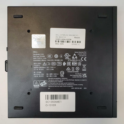 Dell OptiPlex 3000 Win 11 Home i5-12500T 32GB RAM 512GB NVMe | Grade A