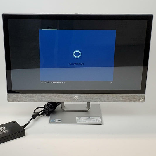 HP Pavilion 24-R014 Win 10 Home i5-7400T 16GB RAM 256GB M.2 | Grade B